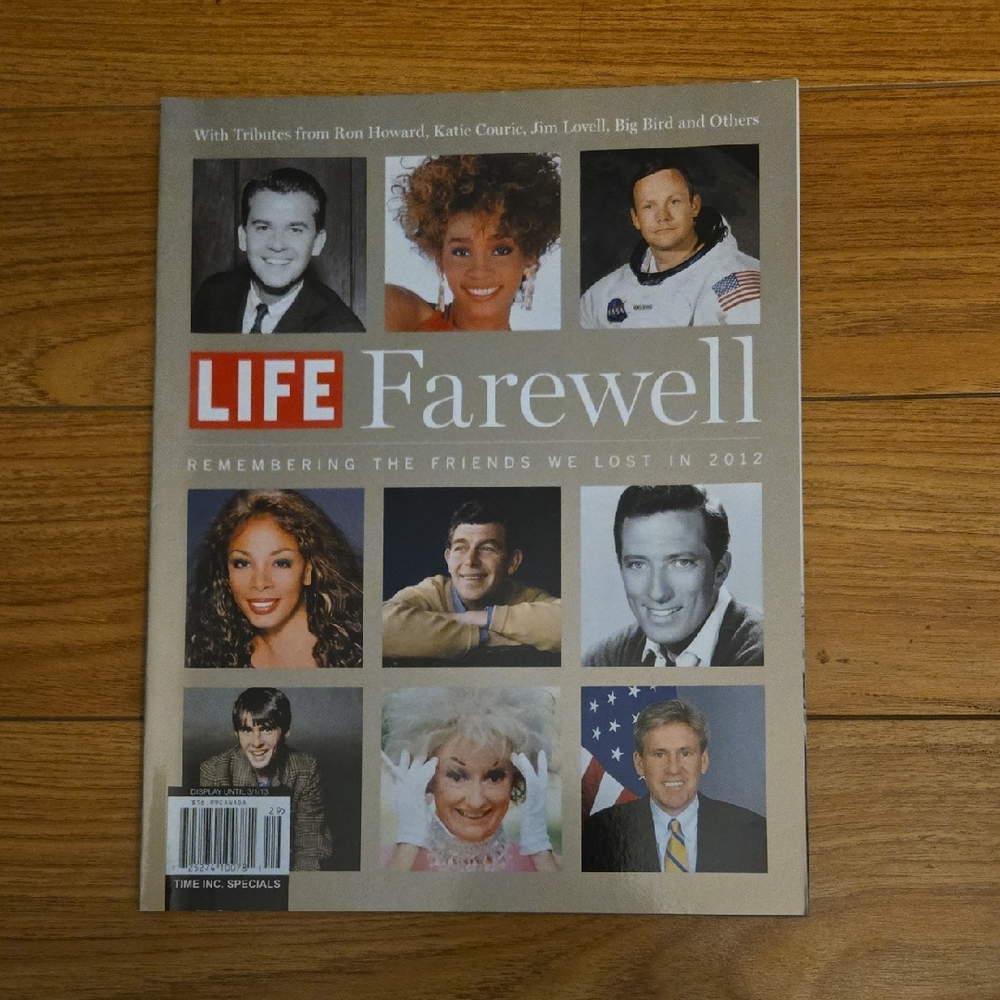 LIFE Farewell Magazine - Beige Cover with Red LIFE Logo